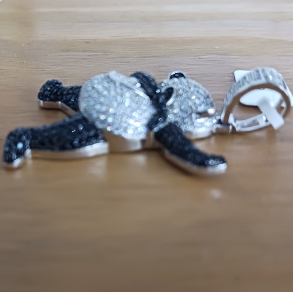 Silver Diamond Charm - Picture 6 of 6